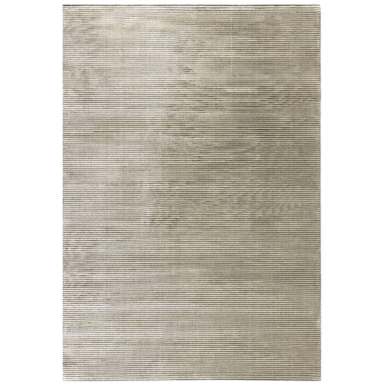 Kuza Stripe Plain khaki szőnyeg 120x170 cm