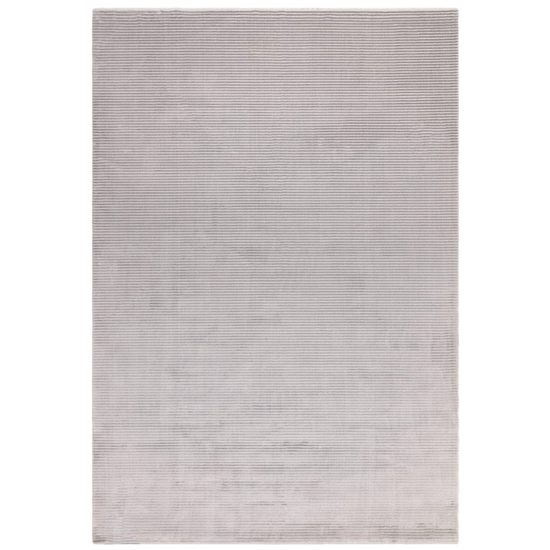 Kuza Stripe Plain ezüst/ezüst szőnyeg 120x170 cm