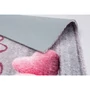 Kép 4/4 - Pure und Soft 50x70cm D.008 C.004 Home Herzen silber