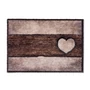 Kép 1/4 - Pure und Soft 50x70cm D.010 C.006 Holz Herz sand-braun