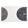 Kép 1/9 - Barbados fürdőszobaszőnyeg kb.60x90cm D.233 C.004 Semi-Circle Linien