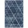 Kép 1/4 - Alto 01 kék & krém szőnyeg 160x230 cm