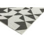 Kép 2/4 - Patio PAT18 fekete/fehér szőnyeg 160x230 cm