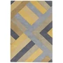 Kép 1/5 - REEF RF02 BIG zig sárga szürke szőnyeg 120x170 cm