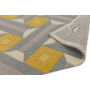 Kép 4/5 - REEF RF01 MOTIF sárga szürke szőnyeg 200x290 cm