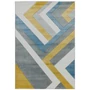 Kép 1/4 - Sketch LINEAR szürke/színes szőnyeg 120x170 cm