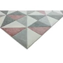 Kép 3/4 - Sketch CUBIC pink szőnyeg 160x230 cm