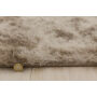 Kép 2/4 - WHISPER barna shaggy szőnyeg 65x135 cm