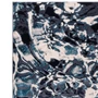 Kép 4/6 - Aurora Foam metallic AU21 kék szőnyeg 080x150 cm