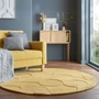 Kép 4/4 - Spot okker szőnyeg kör 160cm