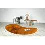 Kép 4/4 - Heaven 900 cseppforma szőnyeg amber 160x230 cm organikus forma