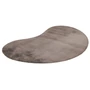 Kép 2/4 - Heaven 900 cseppforma szőnyeg taupe 160x230 cm organikus forma