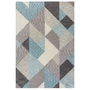 Kép 1/5 - Icon Geometric kék szőnyeg 160x230cm