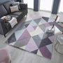 Kép 5/5 - Icon Geometric mályva szőnyeg 160x230cm