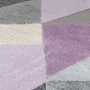 Kép 2/5 - Icon Geometric mályva szőnyeg 160x230cm