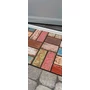 Kép 2/2 - Eco Fashion BRICKS színes bejárati szőnyeg 45x75cm