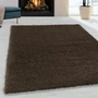 Kép 2/7 - Fluffy shaggy 3500 barna szőnyeg 80x250 cm futó