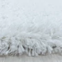 Kép 4/7 - Fluffy shaggy 3500 fehér szőnyeg 80x250 cm futó