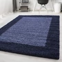 Kép 2/4 - Life shaggy 1503 sötétkék szőnyeg 80x250 cm futó