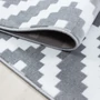 Kép 4/5 - Plus 8005 szürke szőnyeg 80x300 cm futó