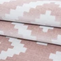 Kép 5/5 - Plus 8005 pink szőnyeg 80x150 cm