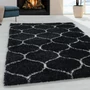 Kép 2/7 - Salsa shaggy 3201 antracit szőnyeg 80x250 cm futó