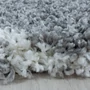Kép 2/5 - Salsa shaggy 3201 szürke szőnyeg 120x120 cm kör