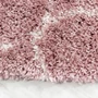 Kép 7/7 - Salsa shaggy 3201 rózsaszín szőnyeg 80x250 cm futó
