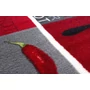 Kép 2/3 - Konyhai futószőnyeg Hot Pepper 50x150 cm gumiháton