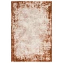 Kép 1/6 - Kuza border terracotta szőnyeg 120x170 cm