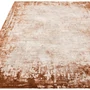 Kép 2/6 - Kuza border terracotta szőnyeg 120x170 cm