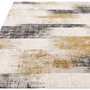 Kép 2/5 - Kuza Lines gold/sárga szőnyeg 200x290 cm