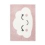 Kép 1/3 - Amigo 328 pink gyerekszőnyeg felhővel 120x170 cm