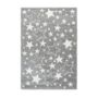 Kép 1/5 - Amigo 329 ezüst gyerekszőnyeg csillagokkal 120x170 cm