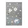 Kép 1/5 - Amigo 330 ezüst gyerekszőnyeg világűr 120x170 cm