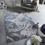 Kép 5/5 - Carrara kék szőnyeg 200x290cm