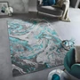 Kép 5/5 - Carrara zöld szőnyeg 080x150cm