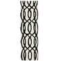 Kép 1/7 - Matrix 35 WIRE fekete/ fehér szőnyeg 70x240 cm futó