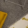 Kép 2/4 - Loft 580 taupe szőnyeg 80x150 cm