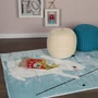 Kép 2/4 - MyLOLLIPOP 181 nyuszis gyerekszőnyeg 90x130 cm