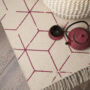 Kép 2/4 - myStockholm 342 pink szőnyeg 60x110 cm