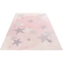 Kép 5/5 - Stars 410 pink gyerekszőnyeg csillagokkal 120x170 cm