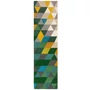Kép 1/5 - Prism zöld-színes szőnyeg 060x230cm futó