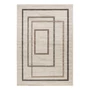 Kép 1/5 - Trendy Carving szőnyeg 402 bézs-ezüst 80x150 cm