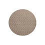 Kép 1/5 - Diamond Cut 800 taupe szőnyeg kör 120 cm