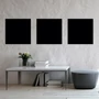 Kép 9/10 - Falpanel JANGAL Modular Wall PET 11202A Black 52x52 cm