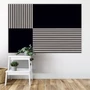 Kép 7/10 - Falpanel JANGAL Modular Wall PET 11202A Black 52x52 cm