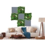 Kép 4/6 - Falpanel JANGAL Modular Wall PET 11203A Grey 52x52 cm