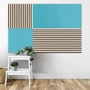 Kép 4/4 - Falpanel JANGAL Modular Wall PET 11204B Tealblue 104x52 cm
