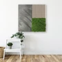Kép 3/3 - Falpanel JANGAL Modular Wall 11300B Grey Slate Stone Panel 104x52 cm